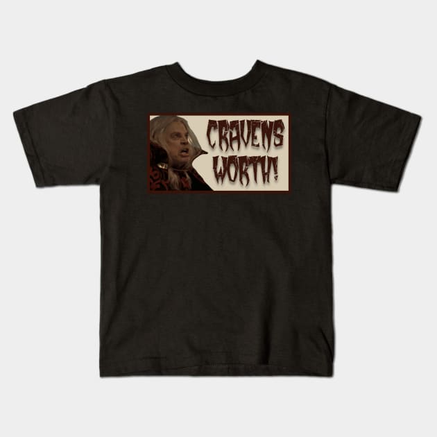 Cravensworth! Kids T-Shirt by dflynndesigns